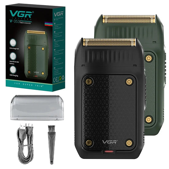Original VGR Shaver Professional Shaver Electric Shaver Portable Beard Trimmer Rechargeable Shaver Mini Shaver Men&